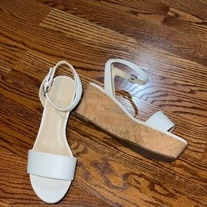 White Platform Sandals